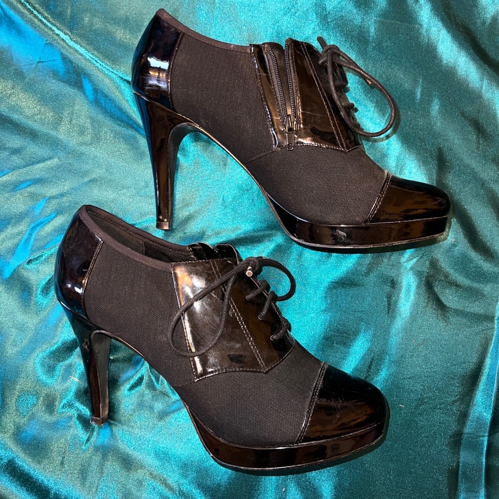 Black Heel Booties